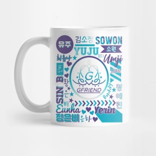 G-friend Collage Mug